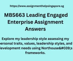 MBS663 Leading Engaged Enterprise Assignment Answers