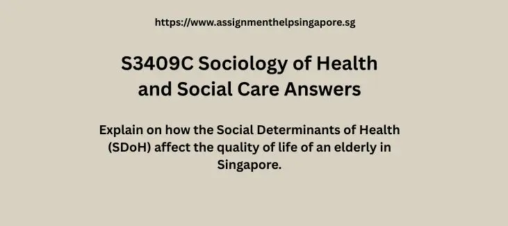 S3409C Sociology of Health and Social Care Answers