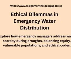 Ethical Dilemmas in Emergency Water Distribution