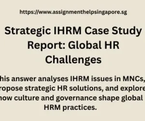 Strategic IHRM Case Study Report: Global HR Challenges