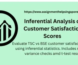 Inferential Analysis of Customer Satisfaction Scores