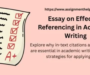 Essay on Effective Referencing in Academic Writing