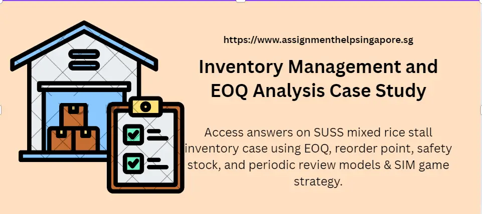 Inventory Management and EOQ Analysis Case Study