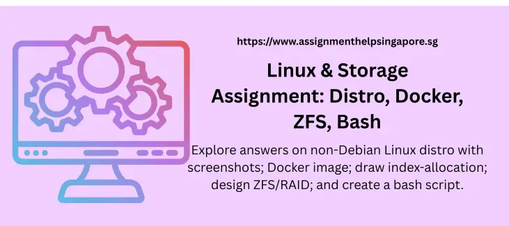 Linux & Storage Assignment: Distro, Docker, ZFS, Bash