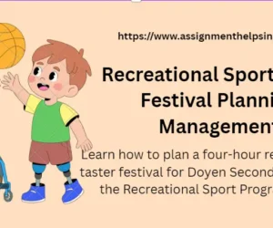 Recreational Sport Taster Festival Planning Management