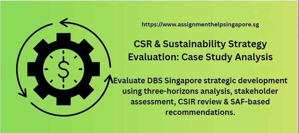 CSR & Sustainability Strategy Evaluation: Case Study Analysis