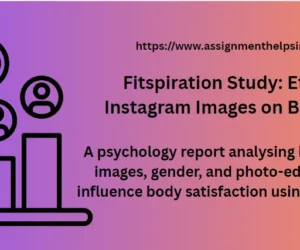 Fitspiration Study: Effects of Instagram Images on Body Image