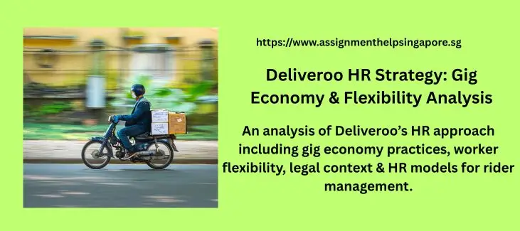 Deliveroo HR Strategy: Gig Economy & Flexibility Analysis