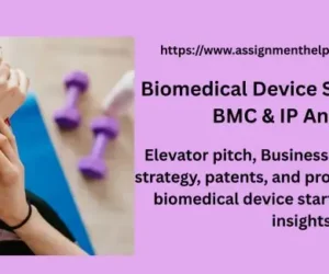 Biomedical Device Startup Pitch, BMC & IP Analysis