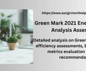 Green Mark 2021 Energy Efficiency Analysis Assessment