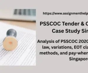 PSSCOC Tender & Contract Law Case Study Singapore