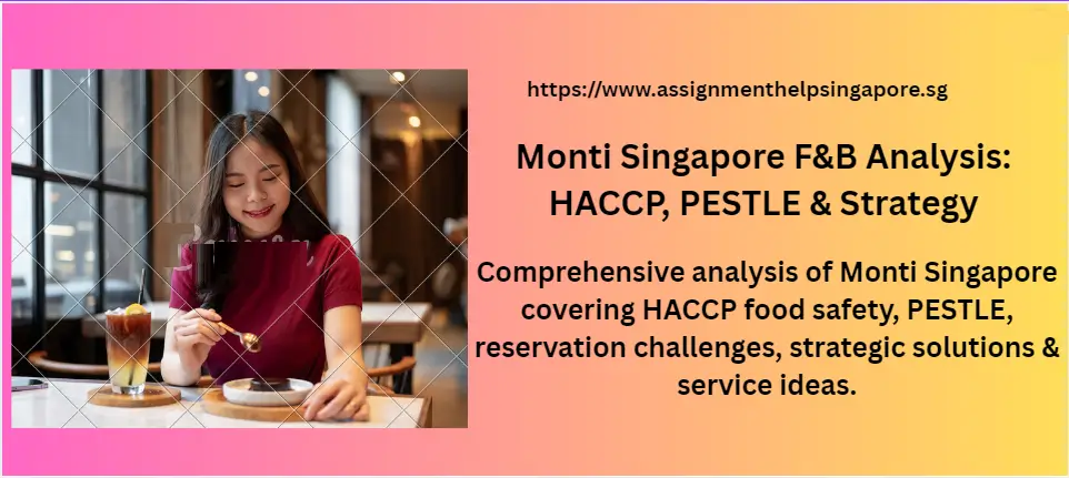 Monti Singapore F&B Analysis: HACCP, PESTLE & Strategy