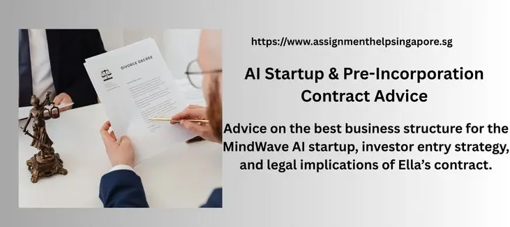AI Startup & Pre-Incorporation Contract Advice