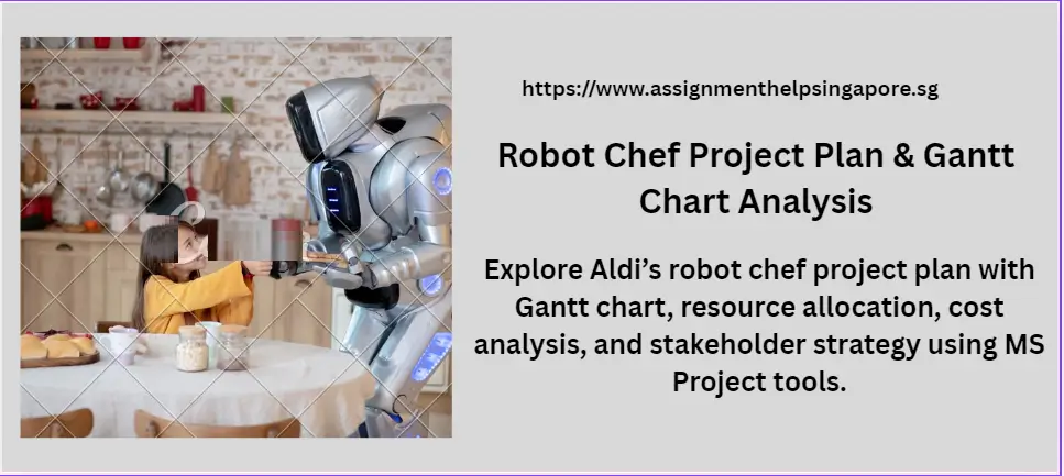 Robot Chef Project Plan & Gantt Chart Analysis