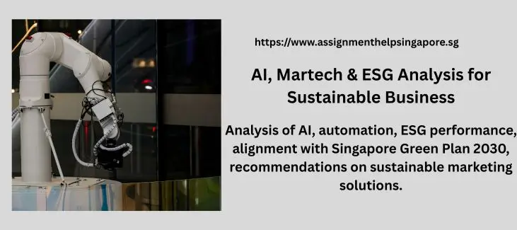 AI, Martech & ESG Analysis for Sustainable Business