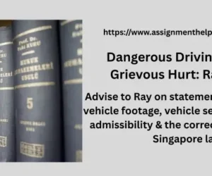 Dangerous Driving Causing Grievous Hurt: Ray’s Case