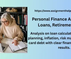 Personal Finance Assignment | Loans, Retirement & Risk