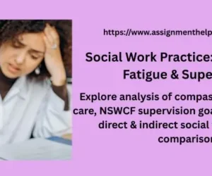Social Work Practice: Compassion Fatigue & Supervision