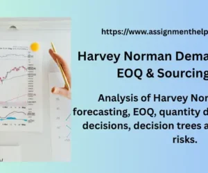 Harvey Norman Demand Forecasting, EOQ & Sourcing Analysis