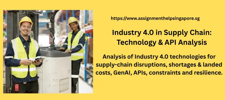 Industry 4.0 in Supply Chain: Technology & API Analysis